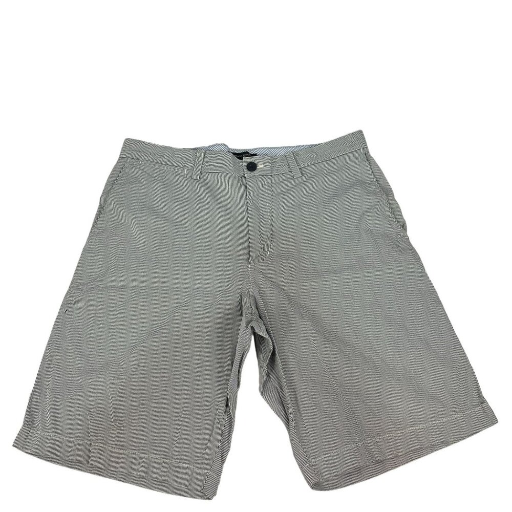 Banana Republic Mens 35 True Navy Cord Shorts 100% Cotton